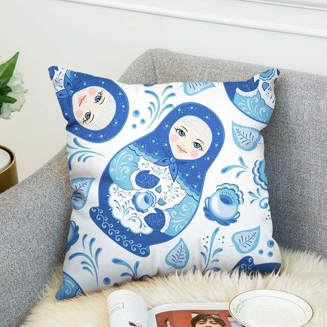 3D Printed Sugar Skull Cover Polyester Cushion Cover Home Bedroom Hotel Car Decoration