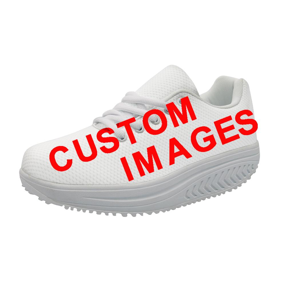 Shoes Woman Fashion Sugar Skull Pattern Flats Platform Ladies Autumn/Winter