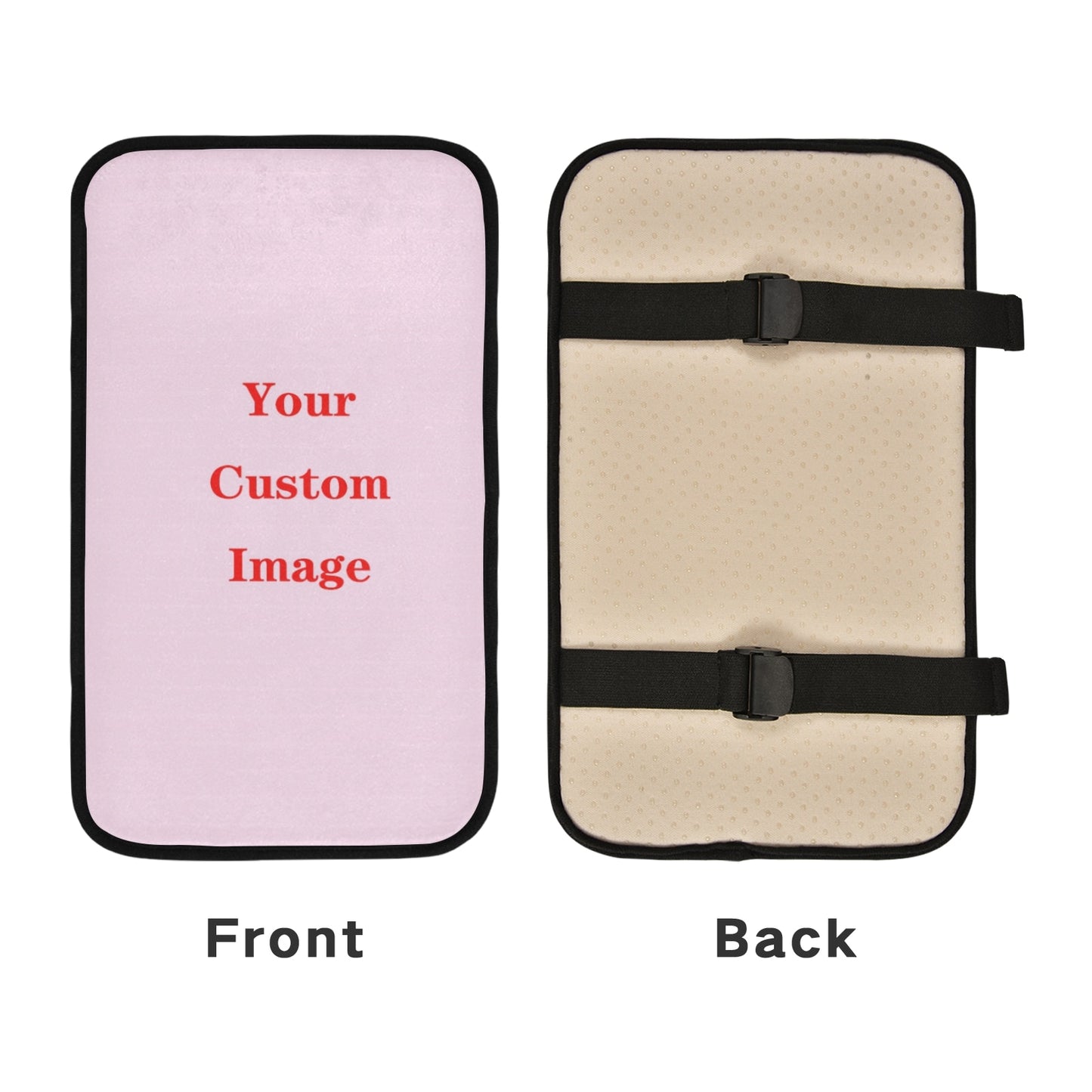 Luxury Car Armrest Cover Mat Universal Custom design