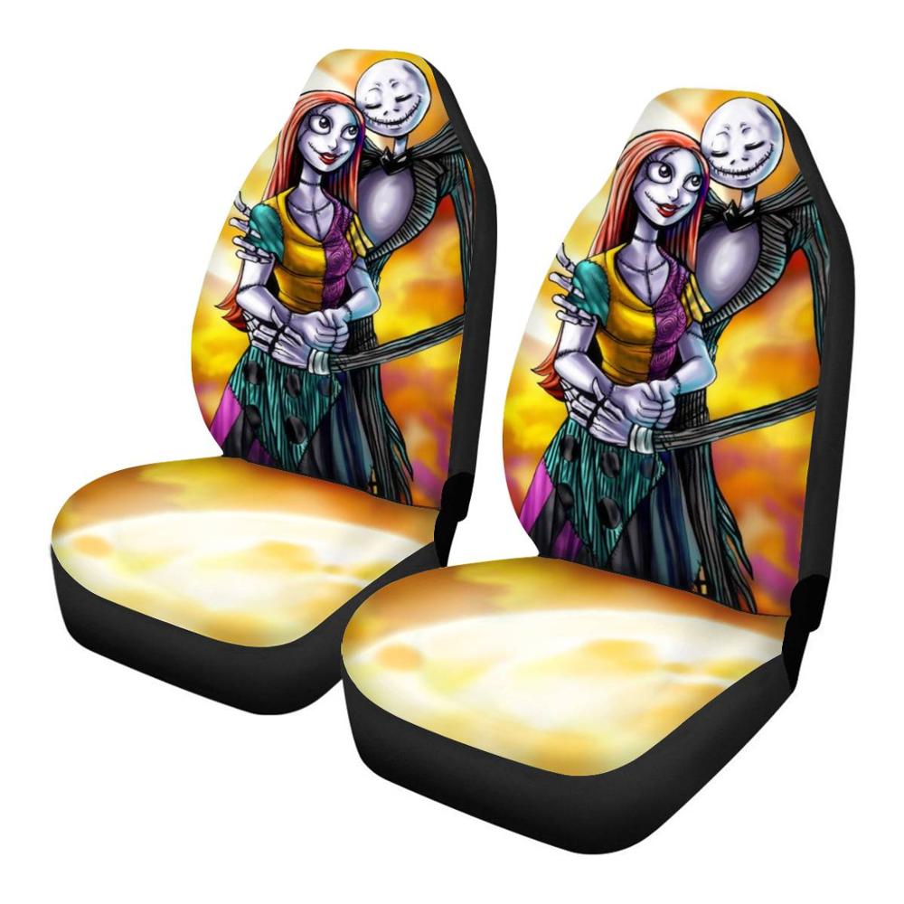 The Nightmare before Christmas Design Car Seat Cover Cartoon Car Protector Case