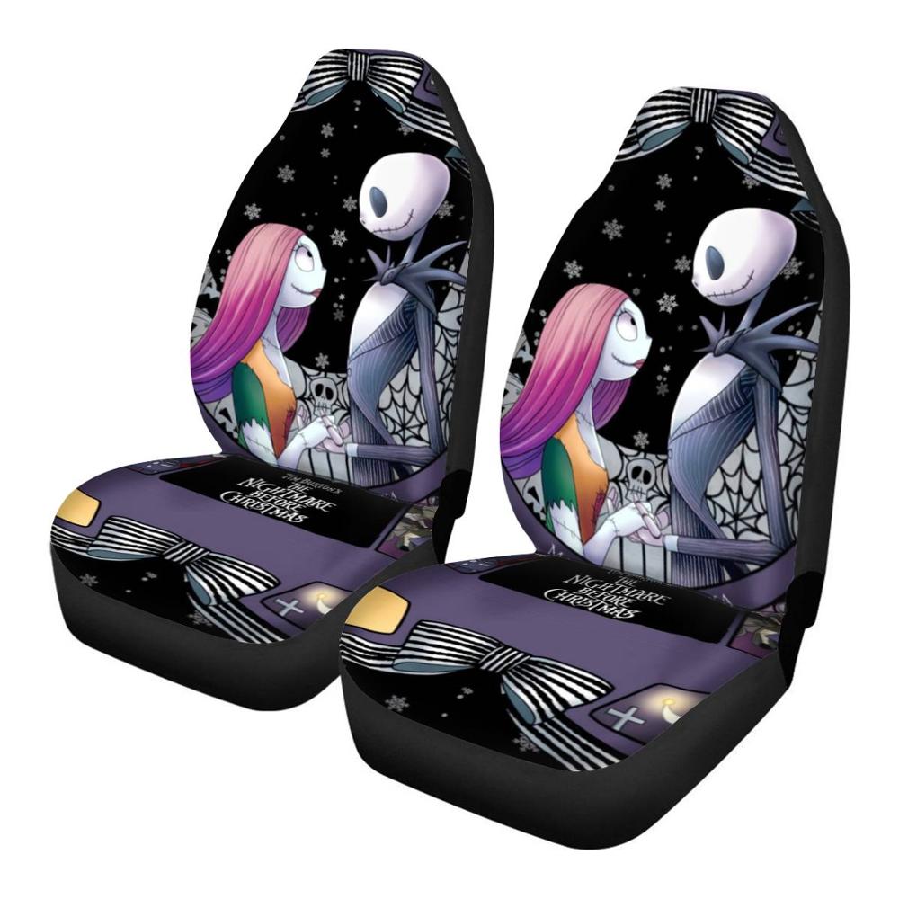 The Nightmare before Christmas Design Car Seat Cover Cartoon Car Protector Case