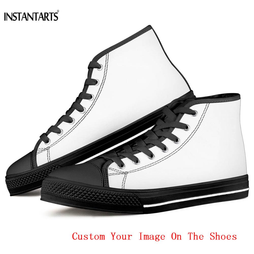 Skull In Rose Design Women Shoes Casual Autumn Spring High
