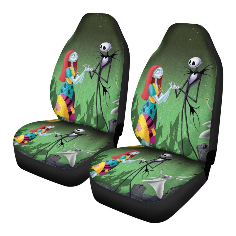 The Nightmare before Christmas Design Car Seat Cover Cartoon Car Protector Case