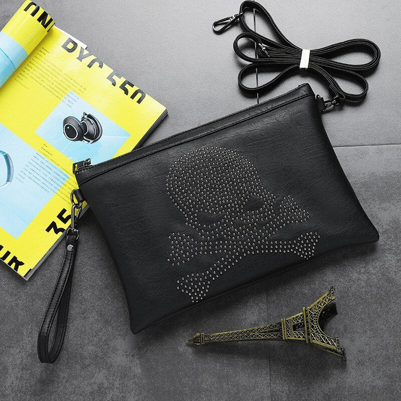 Women Handbags New Fashion Skull Clutch Bag