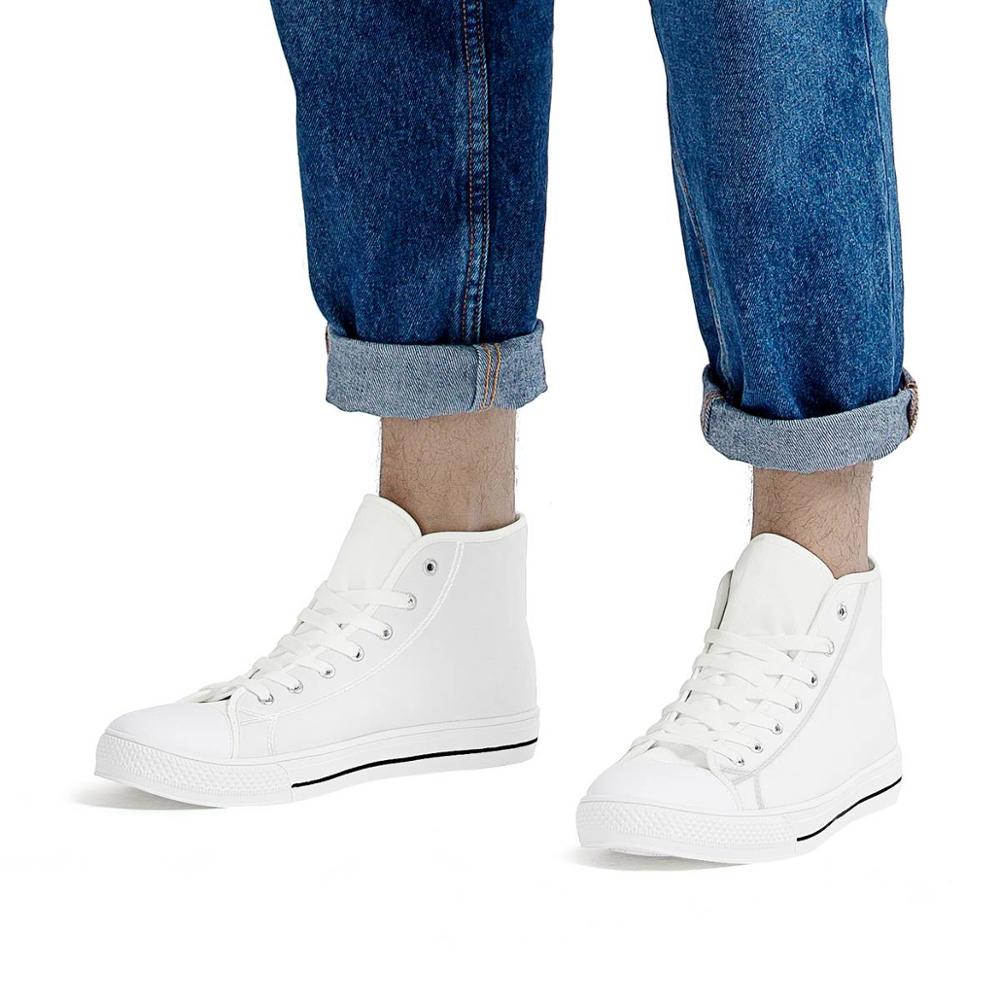 Skull In Rose Design Women Shoes Casual Autumn Spring High