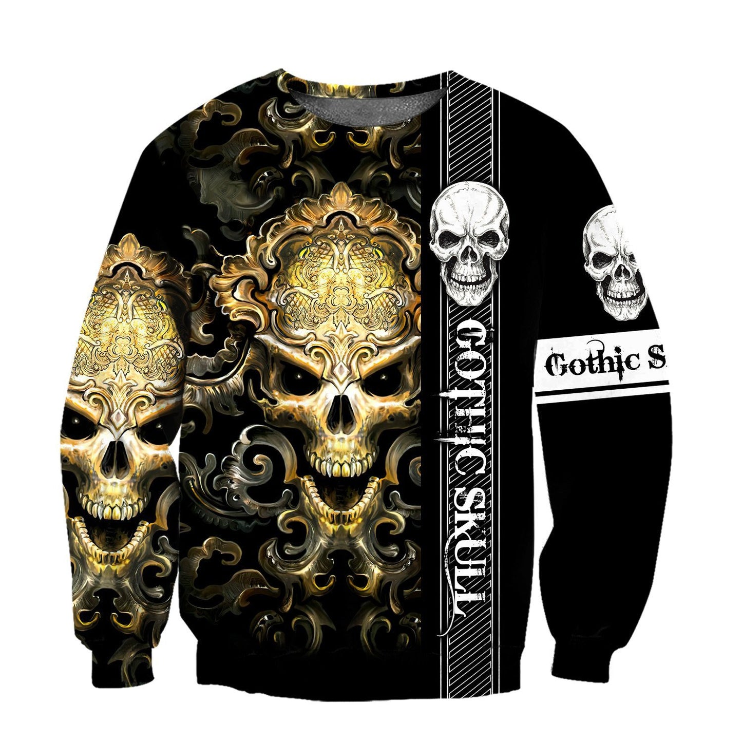 Skull and skeleton Tattoo 3D All Over Printed Men Hoodie Unisex Casual Jacket Pullover Streetwear