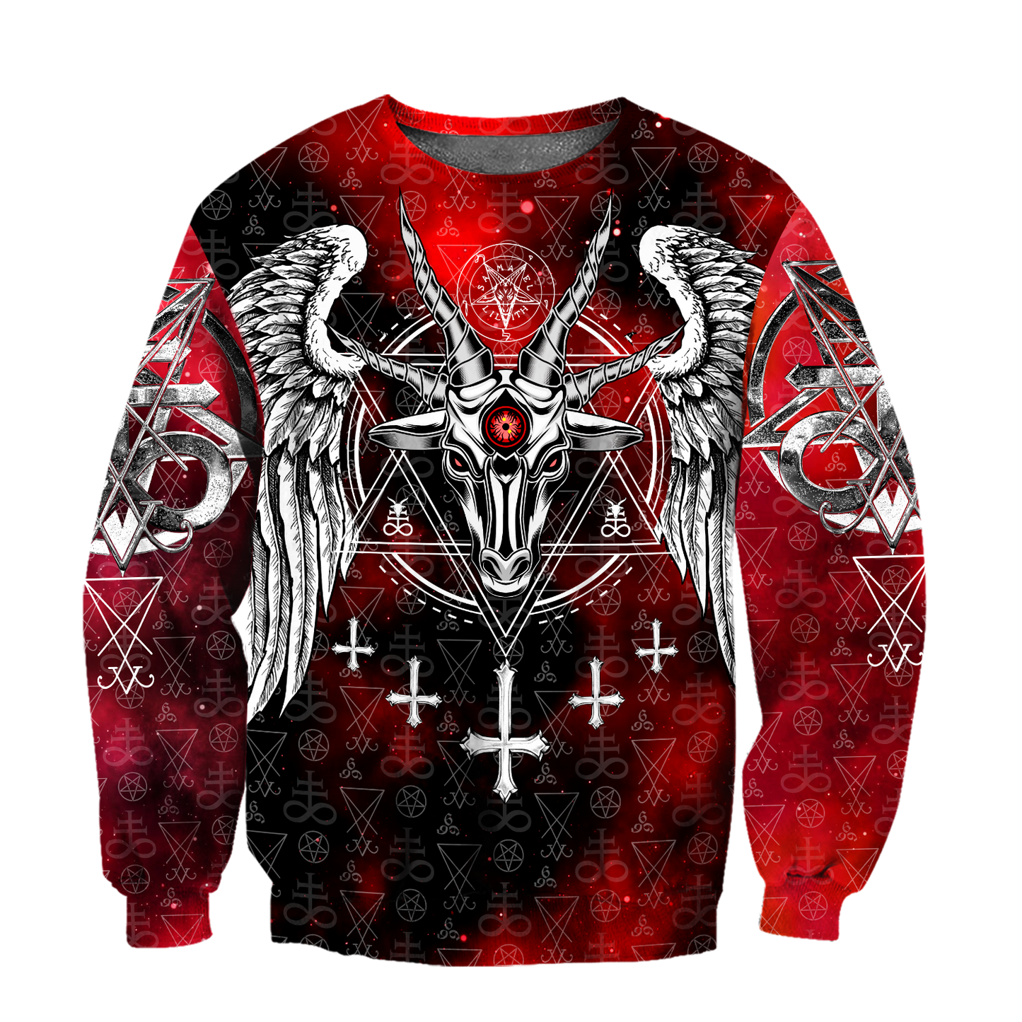 Satanic Devil Tattoo Red 3D All Over Printed Men Hoodie Unisex Casual Jacket Pullover Streetwear sudadera hombre