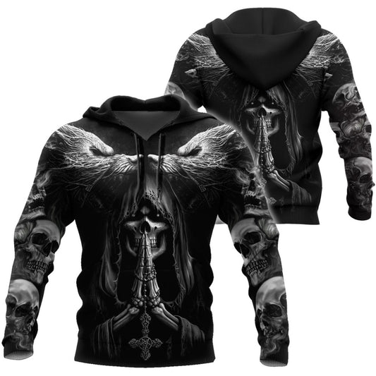 Autumn Fashion Hoodies Fenrir Viking Skull Tattoo 3D All Over Printed Mens Sweatshirt Unisex Zip Pullover Casual Jacket