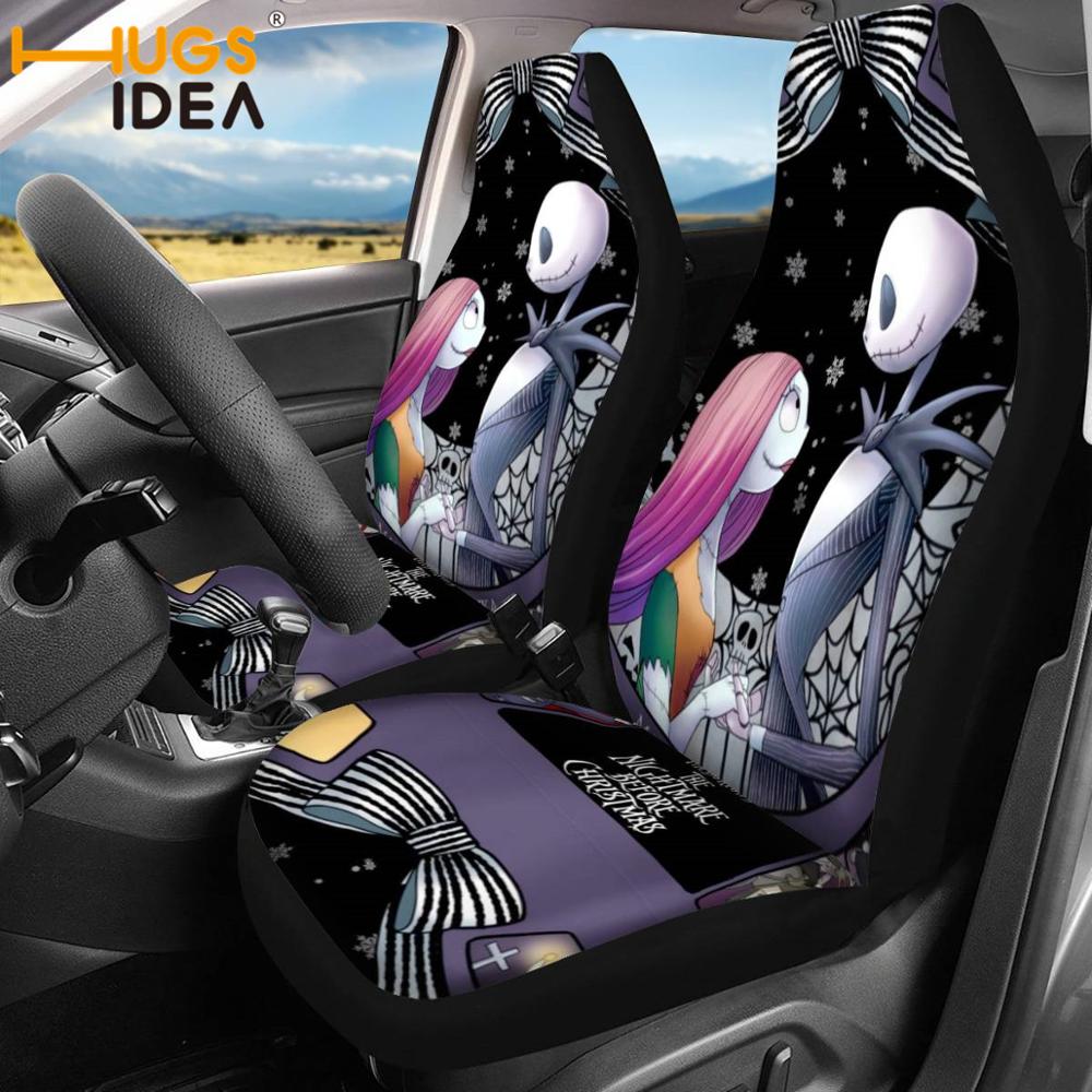 The Nightmare before Christmas Design Car Seat Cover Cartoon Car Protector Case