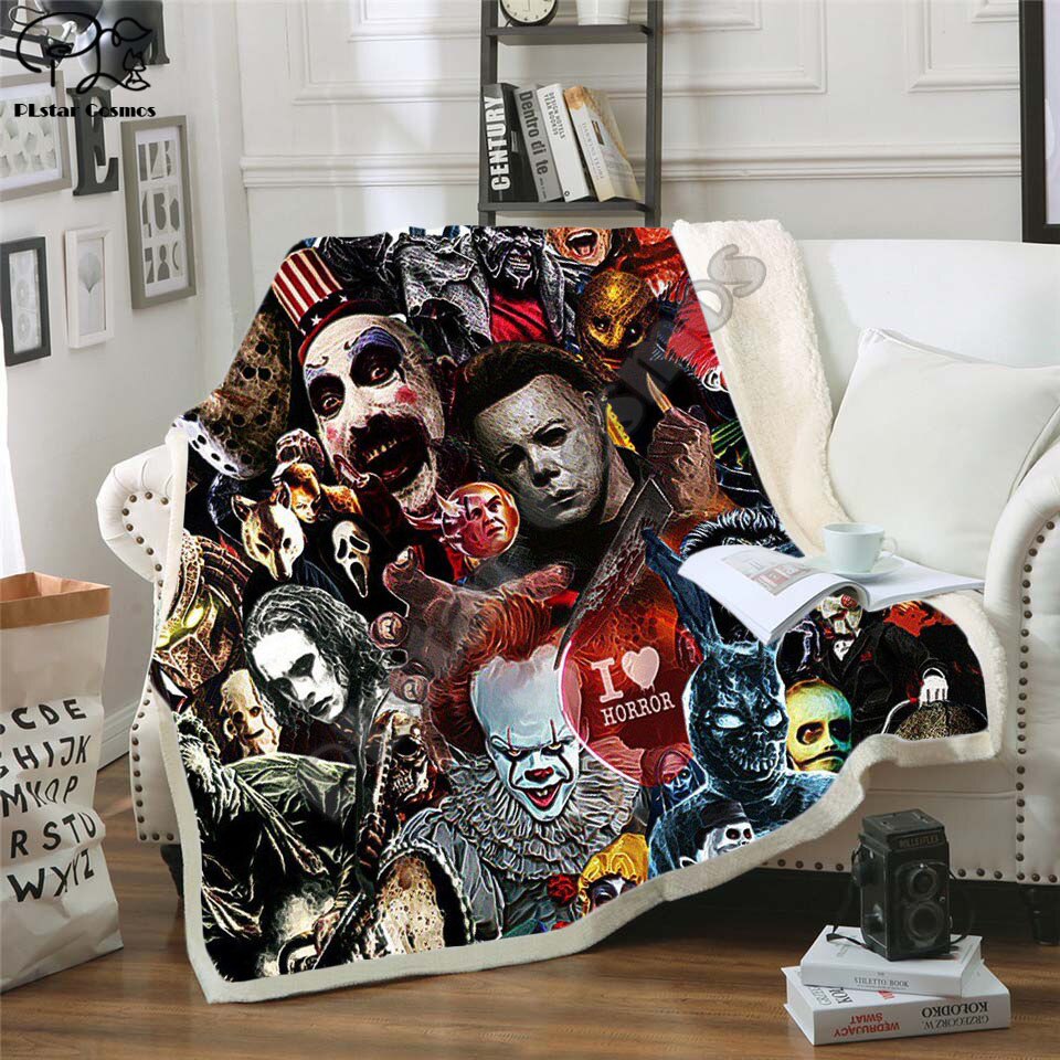 The Nightmare Before Christmas Jack Skull Sherpa Blanket Plush