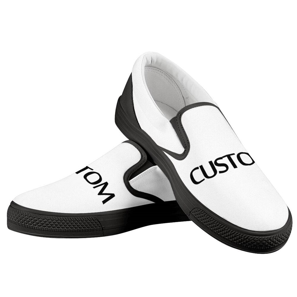 Women Flat Loafers Sugar Skull Printed Shoes for Women's Casual Round