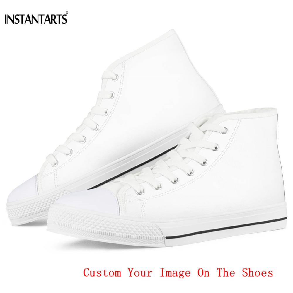 Skull In Rose Design Women Shoes Casual Autumn Spring High