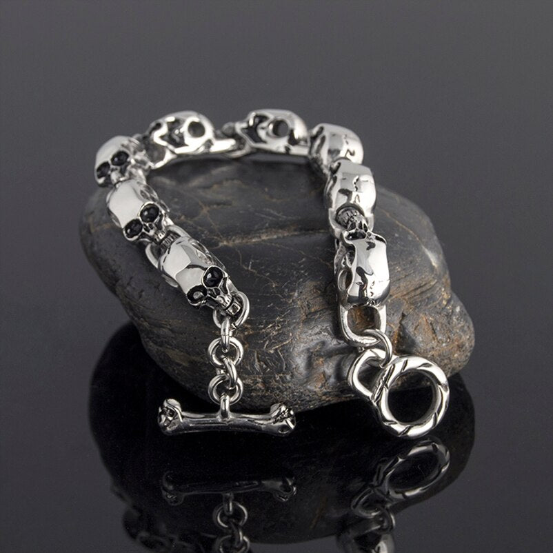 Stainless Steel Mens Friendship Bracelets Punk & Hippe's