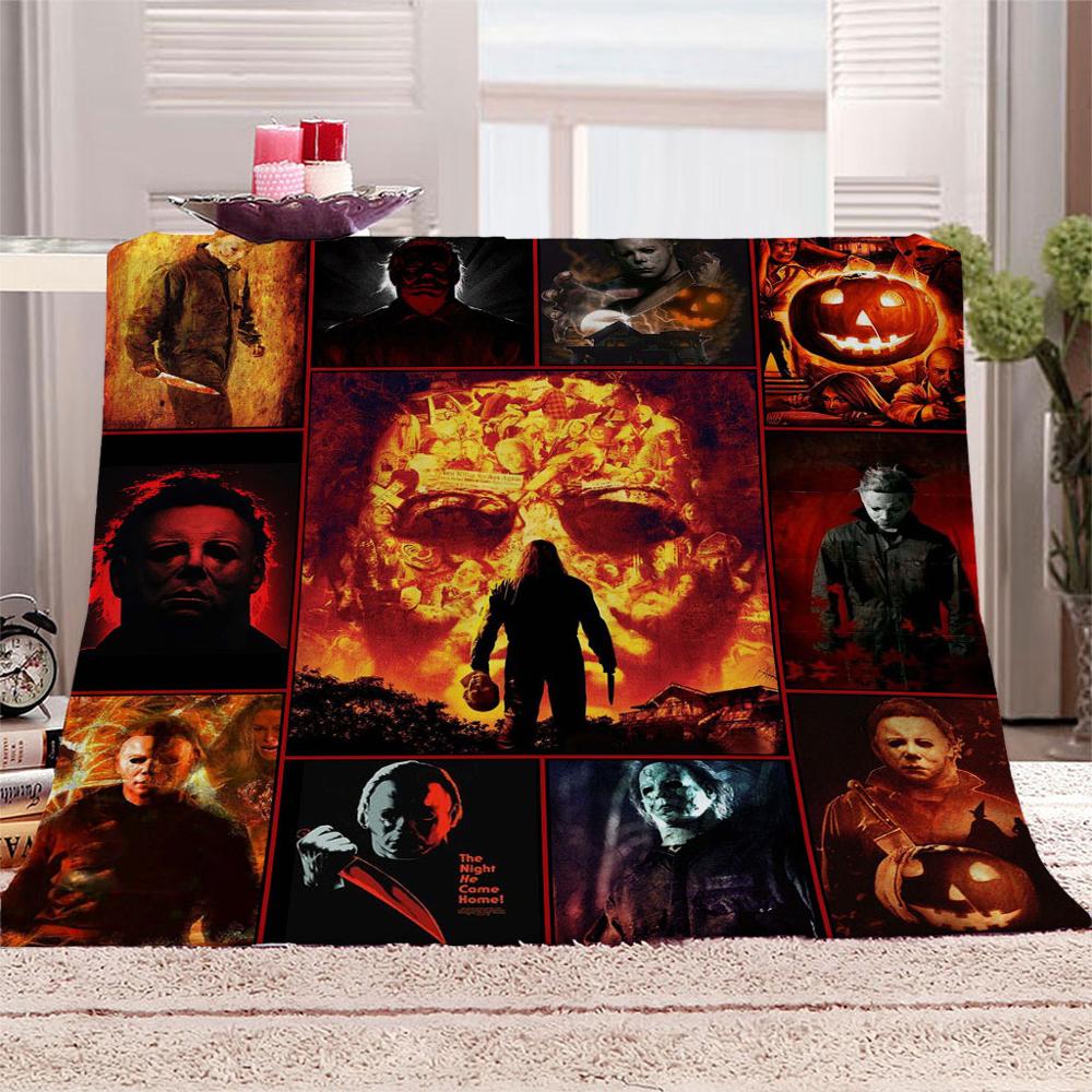 Skull Firing Soft Blanket Nap blanket Velvet Plush Beach Towel