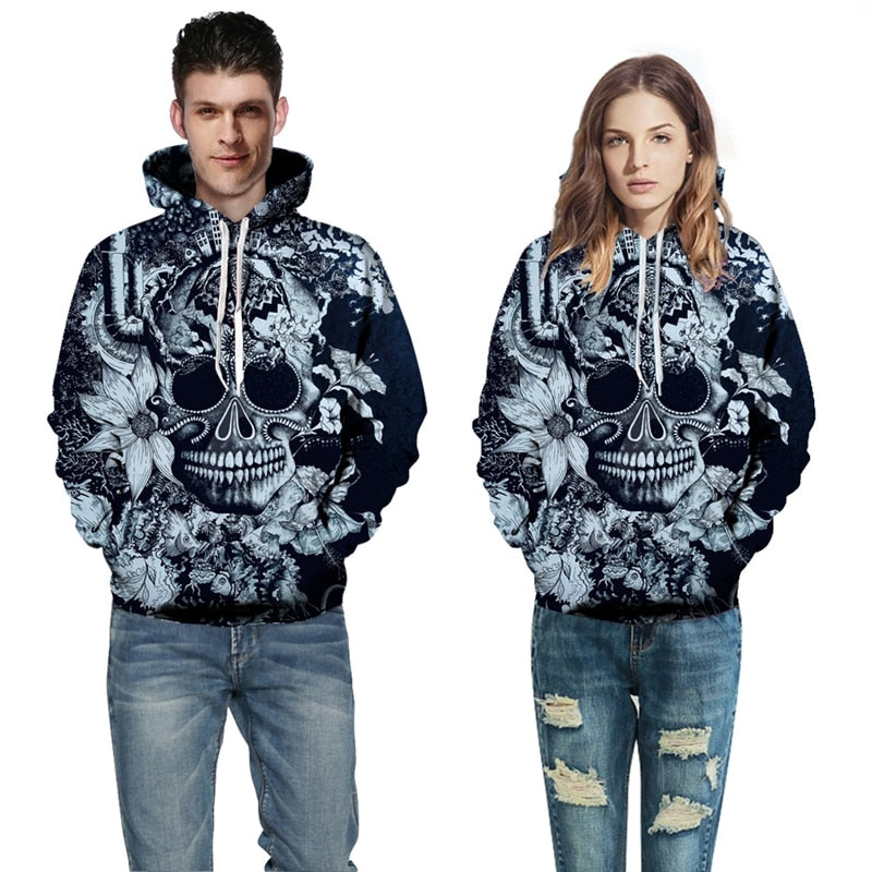 New Fashion Cartoon Hoodies Men Women 3D Hoody Tops Casual Pullovers