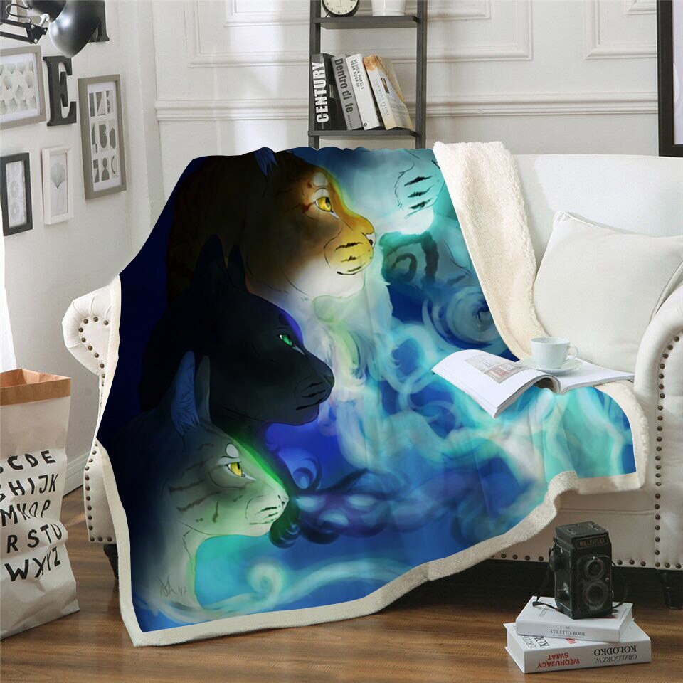 3D Punisher Skull Printed Velvet Plush Throw Blanket Bedspread