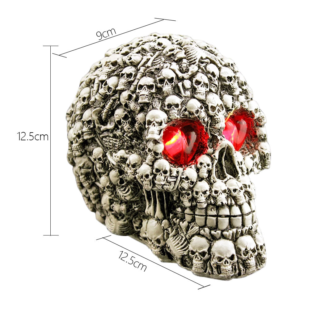 Ghost Whisper Lost Souls Skull Statue Skeleton Graveyard Of Craniums