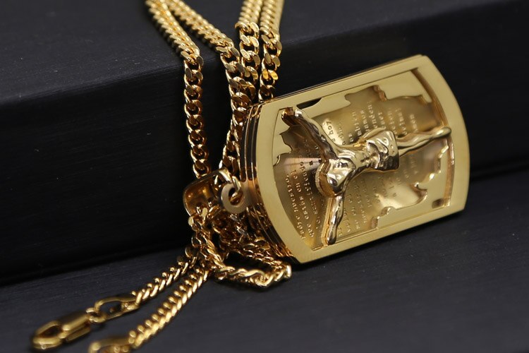 Pendant 24"inch Miami Cuban Chain Hip Hop Necklace