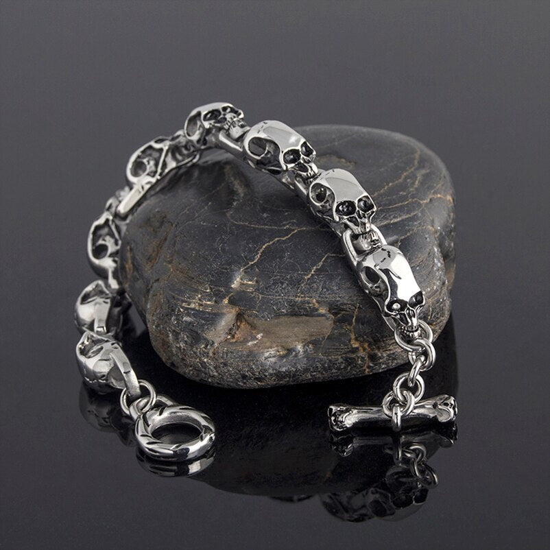 Stainless Steel Mens Friendship Bracelets Punk & Hippe's
