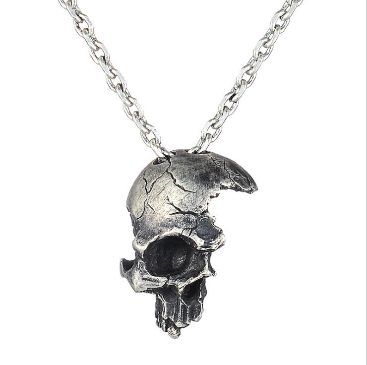Necklace For Men Silver Plated Fashion Charm Jewelry