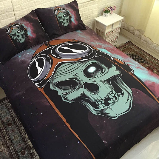 3D Sugar Skull Bedding Sets Comforter Cover Quilt Duvet Cover