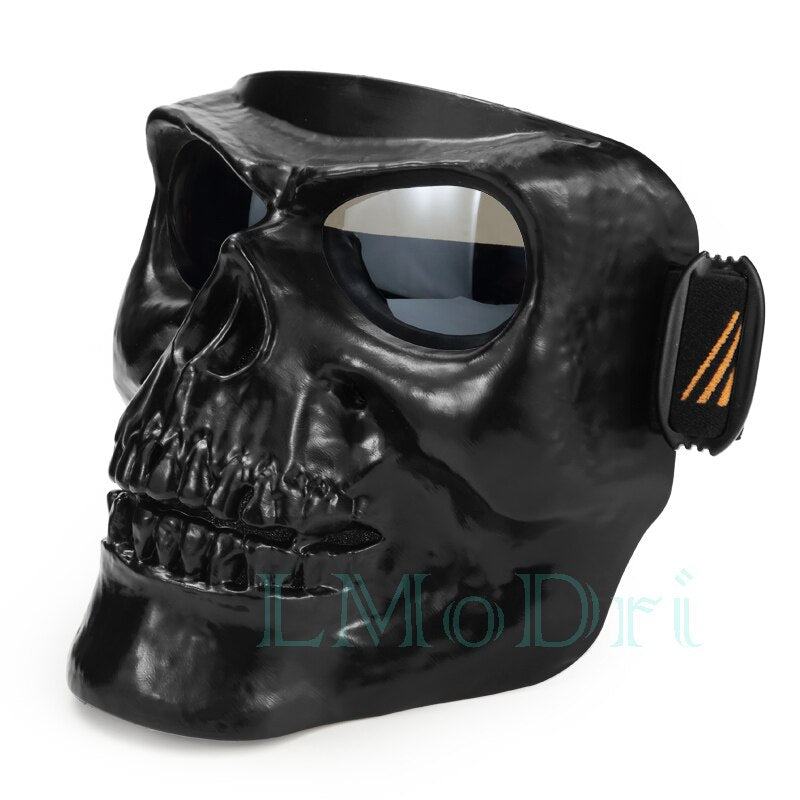 Motorcycle Goggles Helmet Mask Outdoor Riding Motocross Skulls Windproof