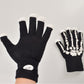 7 Modle Color Change Unisex LED Glove Night Light Flash Luminous Gloves Flashing Finger Lighting Skull Glove For Halloween Party