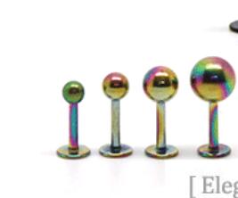 wholesale 2Pair 4PC There no ear hole Mens Earrings