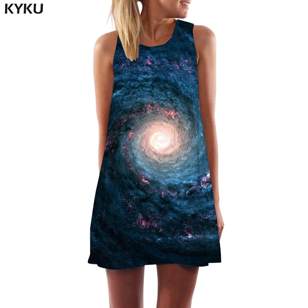 Skull Dress Women Band Party Music Sexy Metal Beach Cosplay