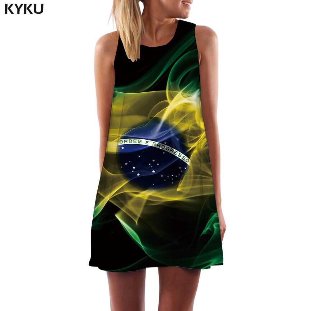 Skull Dress Women Band Party Music Sexy Metal Beach Cosplay