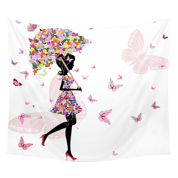 Yoga Buddha Wall Tapestry Sugar Skulls Tapestry Galaxy Customized Pillow