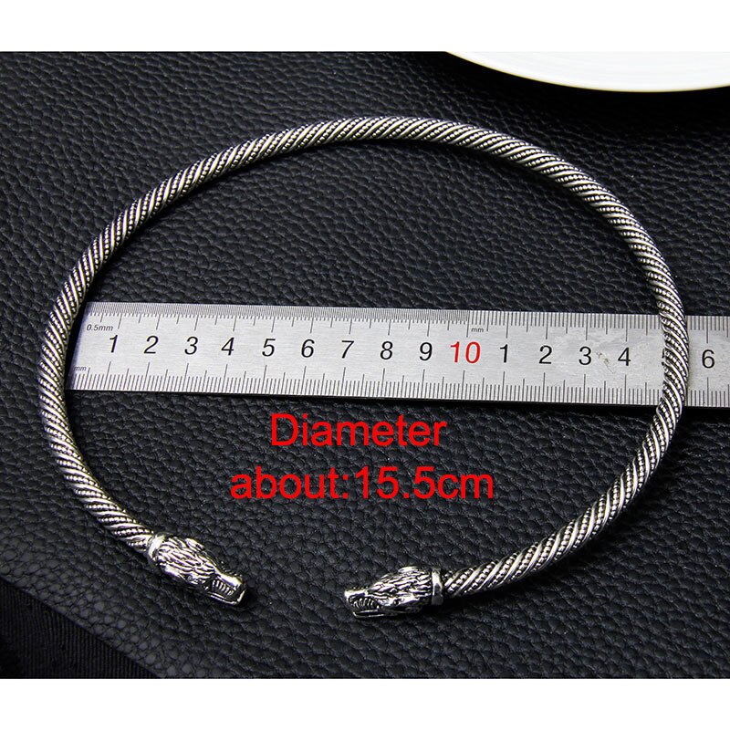 Teen Wolf Head Viking Necklace Choker Collar Indian