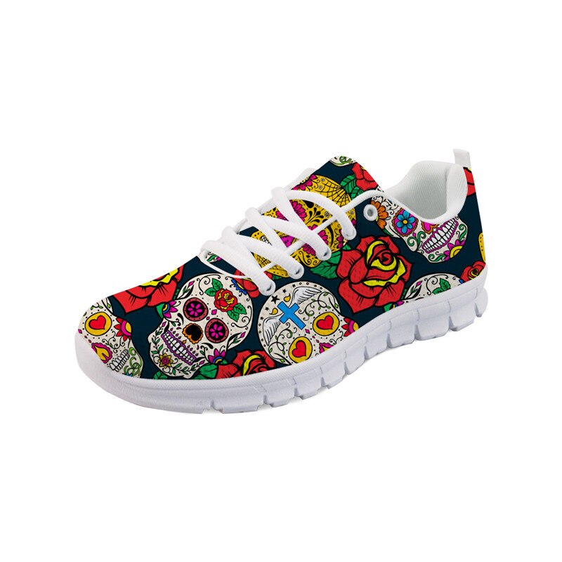 Summer Slip-on 3D Skull Print Trend Women Flats