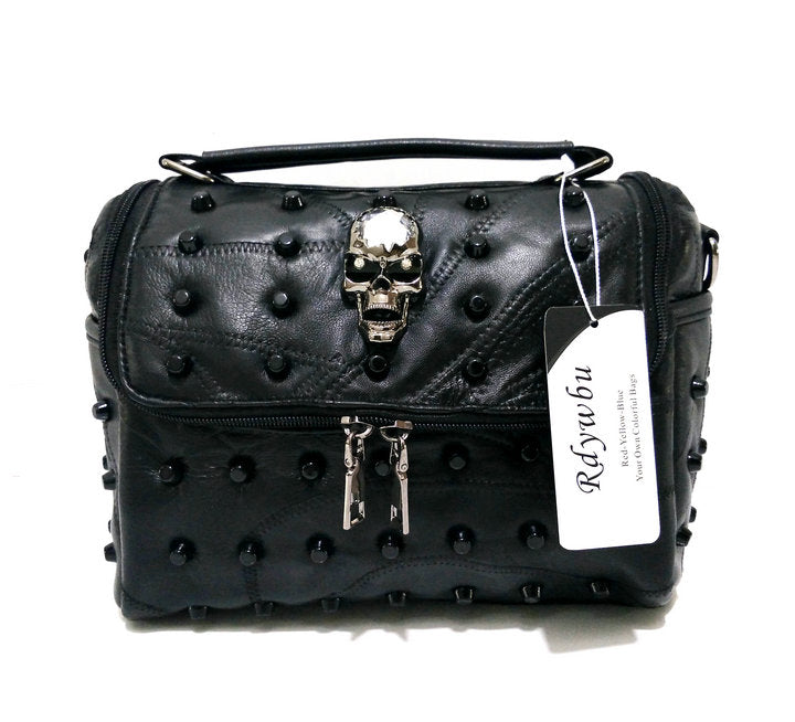Women Real Split Sheep Leather Messenger Bag