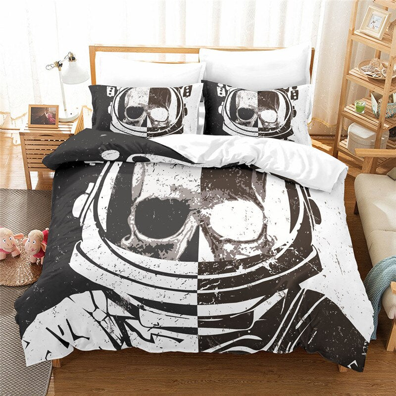 New sugar skull Bedding set Twin Queen King Duvet