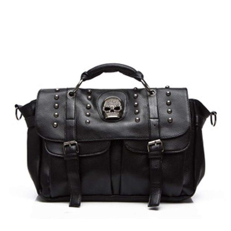 2019 Women Messenger Bags Designer Motorcycle Punk Style Skull