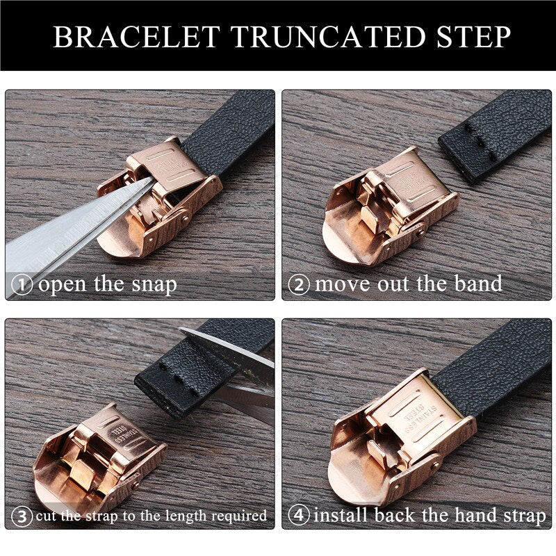 Hiphop Style Microfiber Leather Bracelets with Stainless Steel
