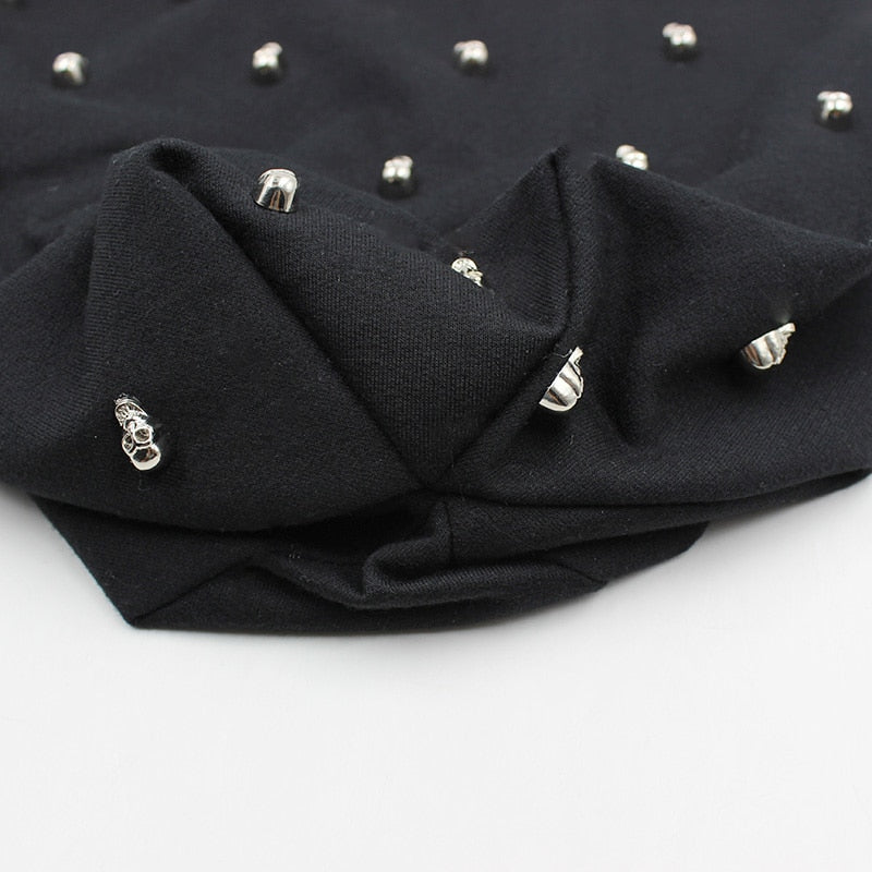 New Fashion Casual Hat With Skull Hoop Brand Caps Winter Warm Beanies