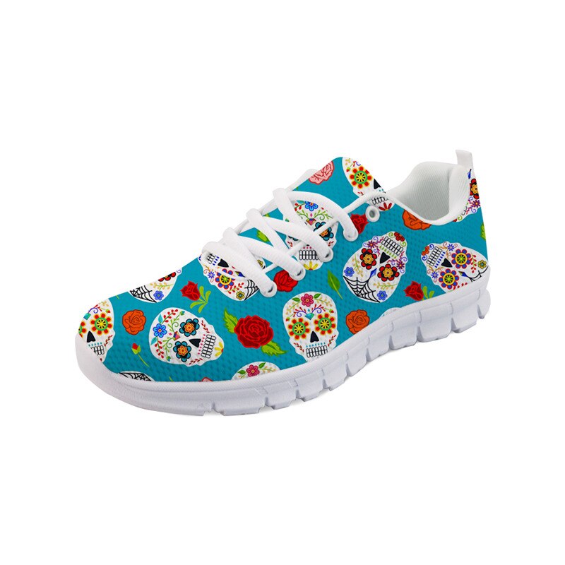 Summer Slip-on 3D Skull Print Trend Women Flats