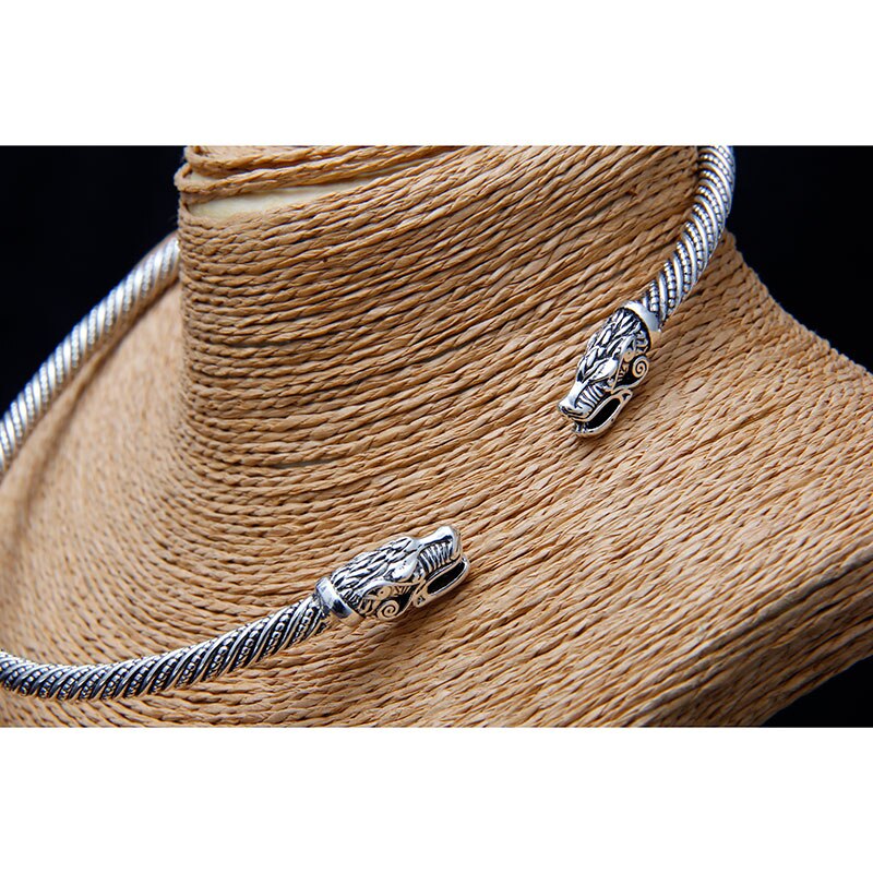 Teen Wolf Head Viking Necklace Choker Collar Indian