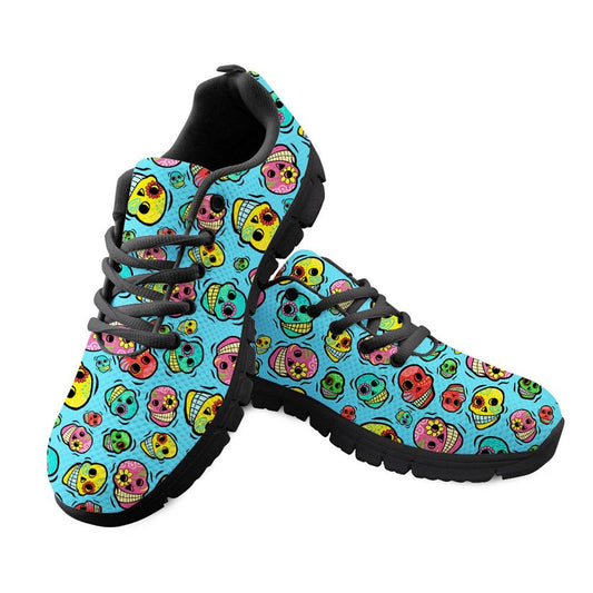Female Spring Summer Flats Casual Shoes High Quality Skull