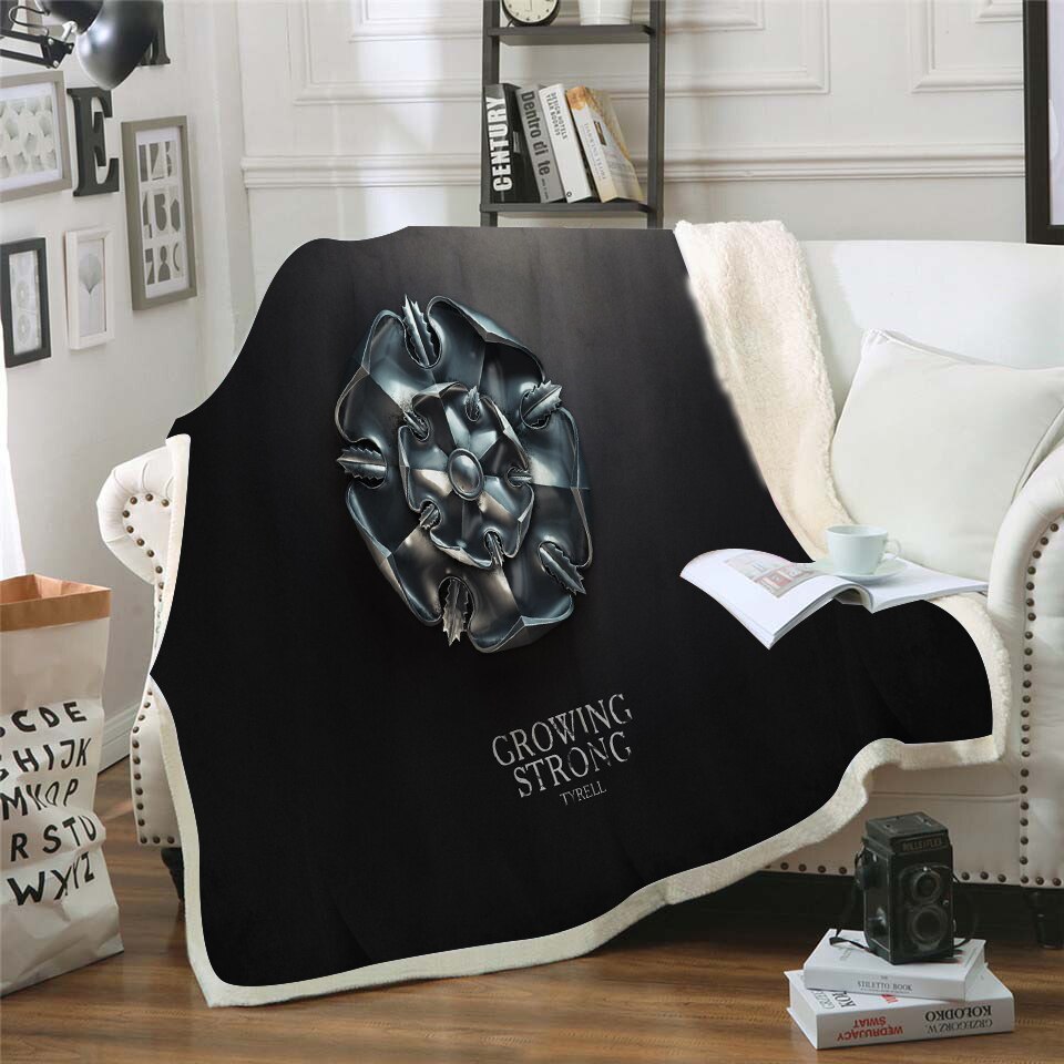 Game Of Thrones Winter Blankets and Throws Warm Flannel Velvet Cotton