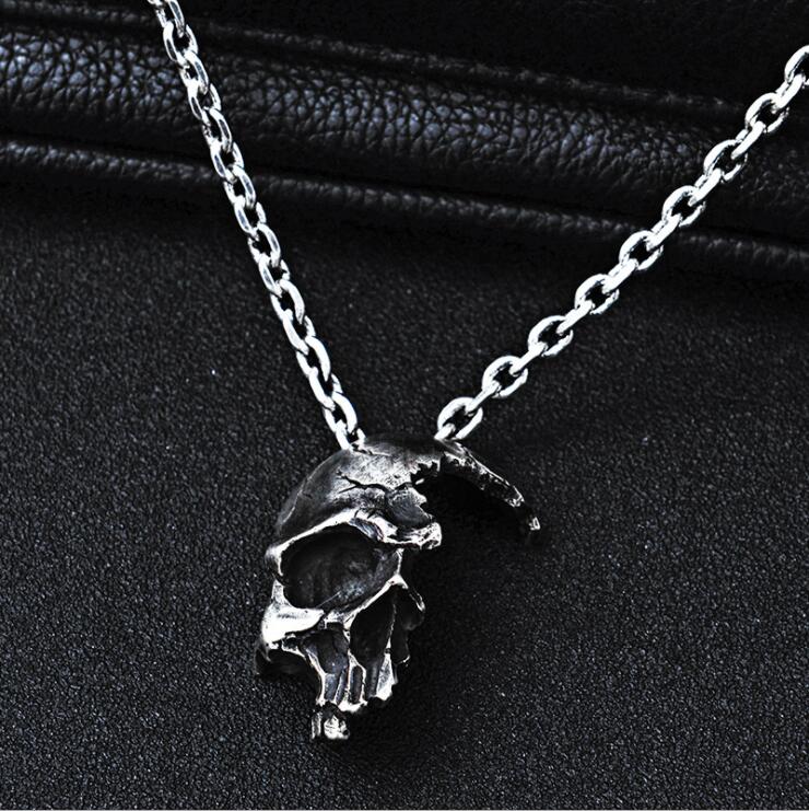 Necklace For Men Silver Plated Fashion Charm Jewelry