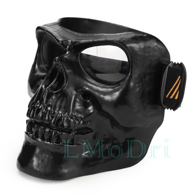 Motorcycle Goggles Helmet Mask Outdoor Riding Motocross Skulls Windproof