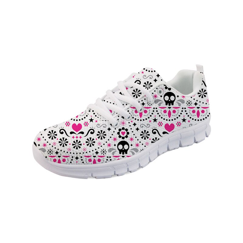 Summer Slip-on 3D Skull Print Trend Women Flats