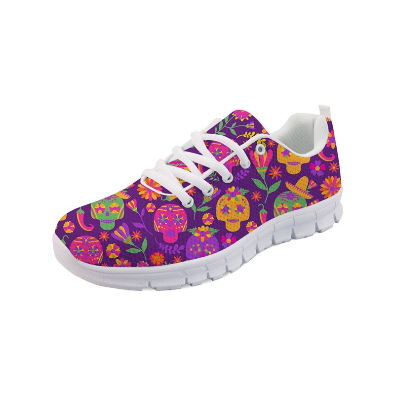 Summer Slip-on 3D Skull Print Trend Women Flats