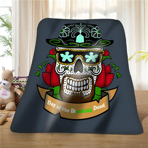 Custom Cool Pirate And Skull (1) Blanket Soft Fleece DIY Your Picture Decoration