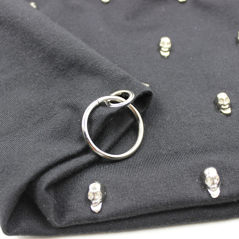 New Fashion Casual Hat With Skull Hoop Brand Caps Winter Warm Beanies