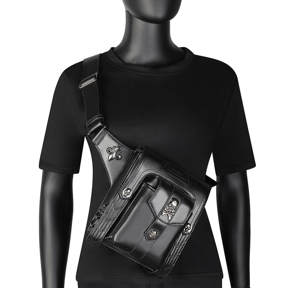 Gothic Steampunk Skull Bag 2019 Women Messenger Bag