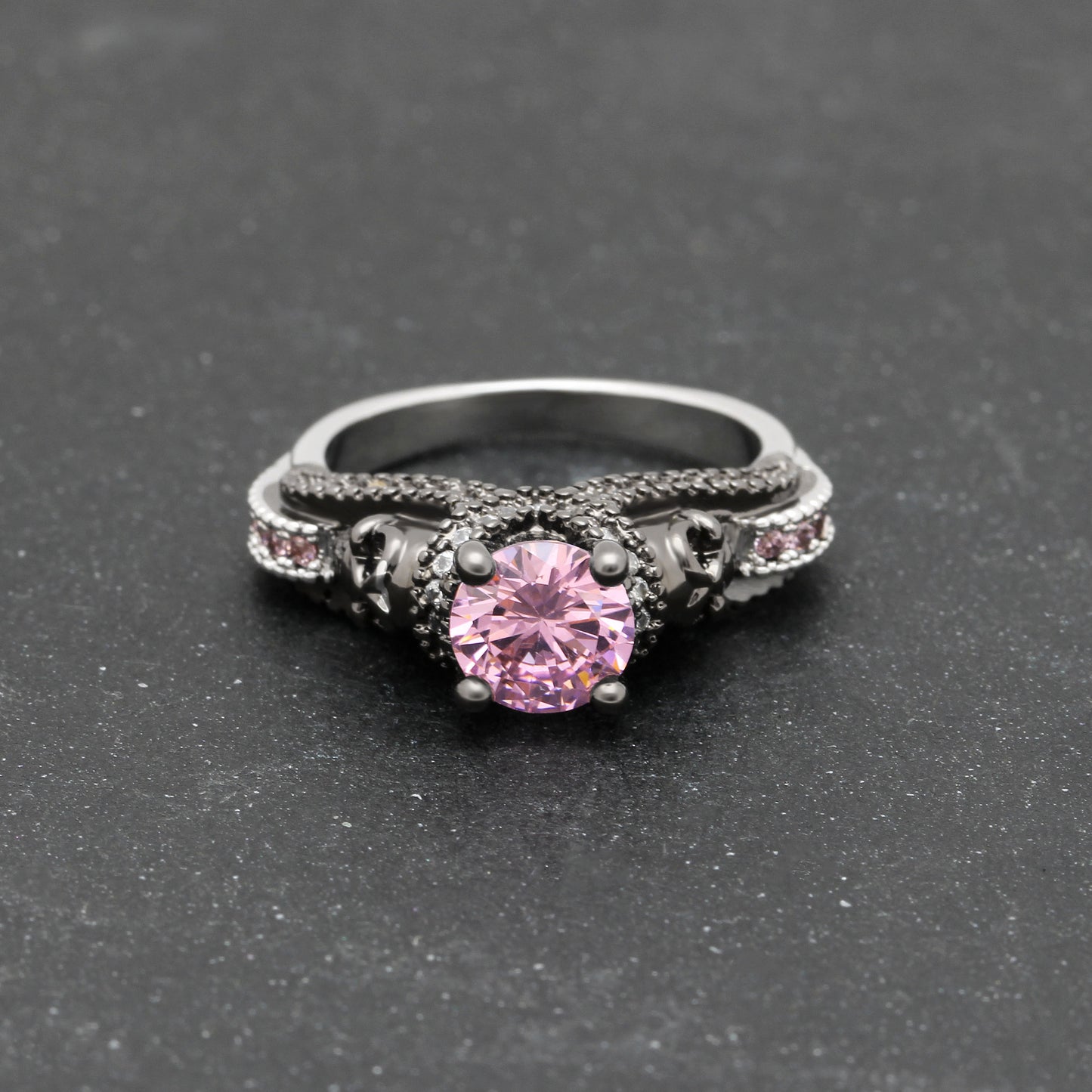 Women's Skull Ring European and American Punk style Motor Biker Men Party Ring Birthday stone skull men's jewelry Rings